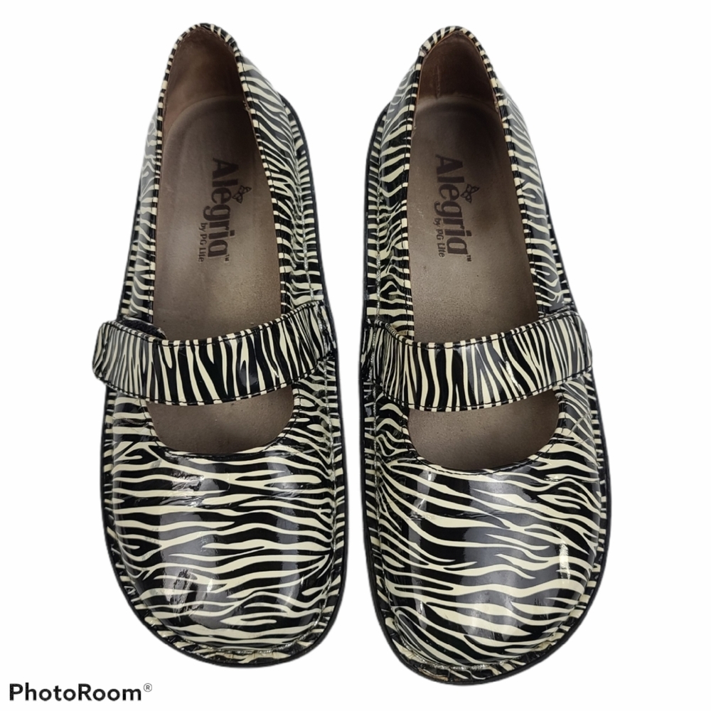 Alegria Patent Leather Clogs Women's 37 (7-7½) Patent Leather - Picture 2 of 12
